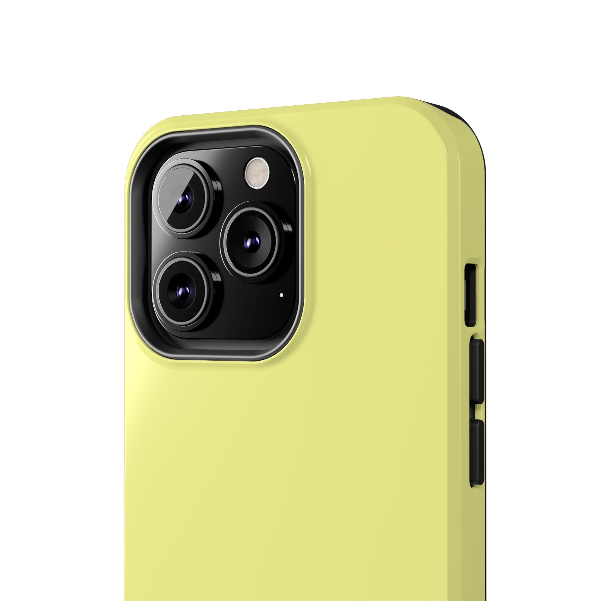 Solid Lemon Yellow Phone Case | Tough Phone Case