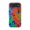 Neon Abstract Fluid Art Tough Phone Case | Psychedelic Marble iPhone Case