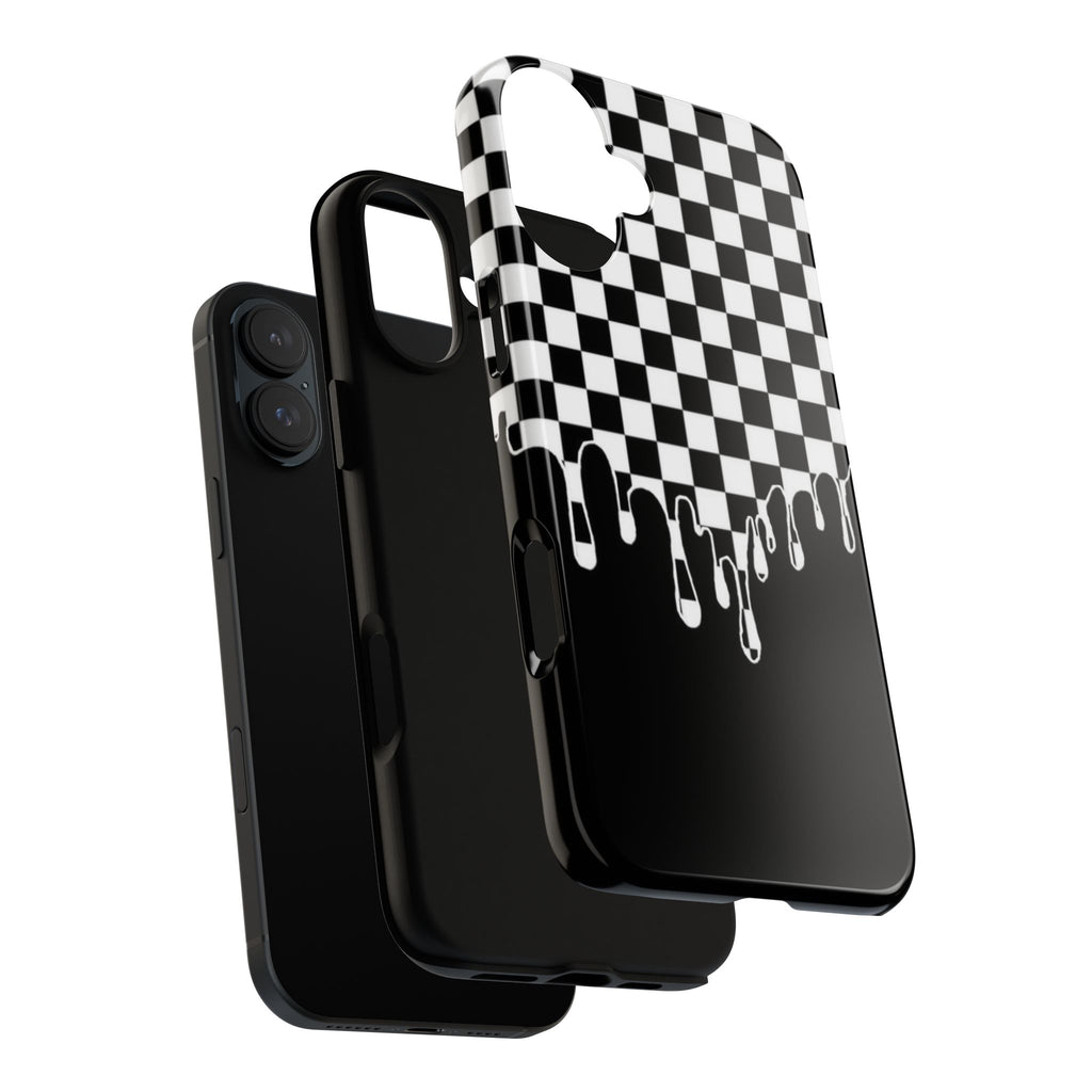 Drip Checkerboard Phone Case | Tough Case