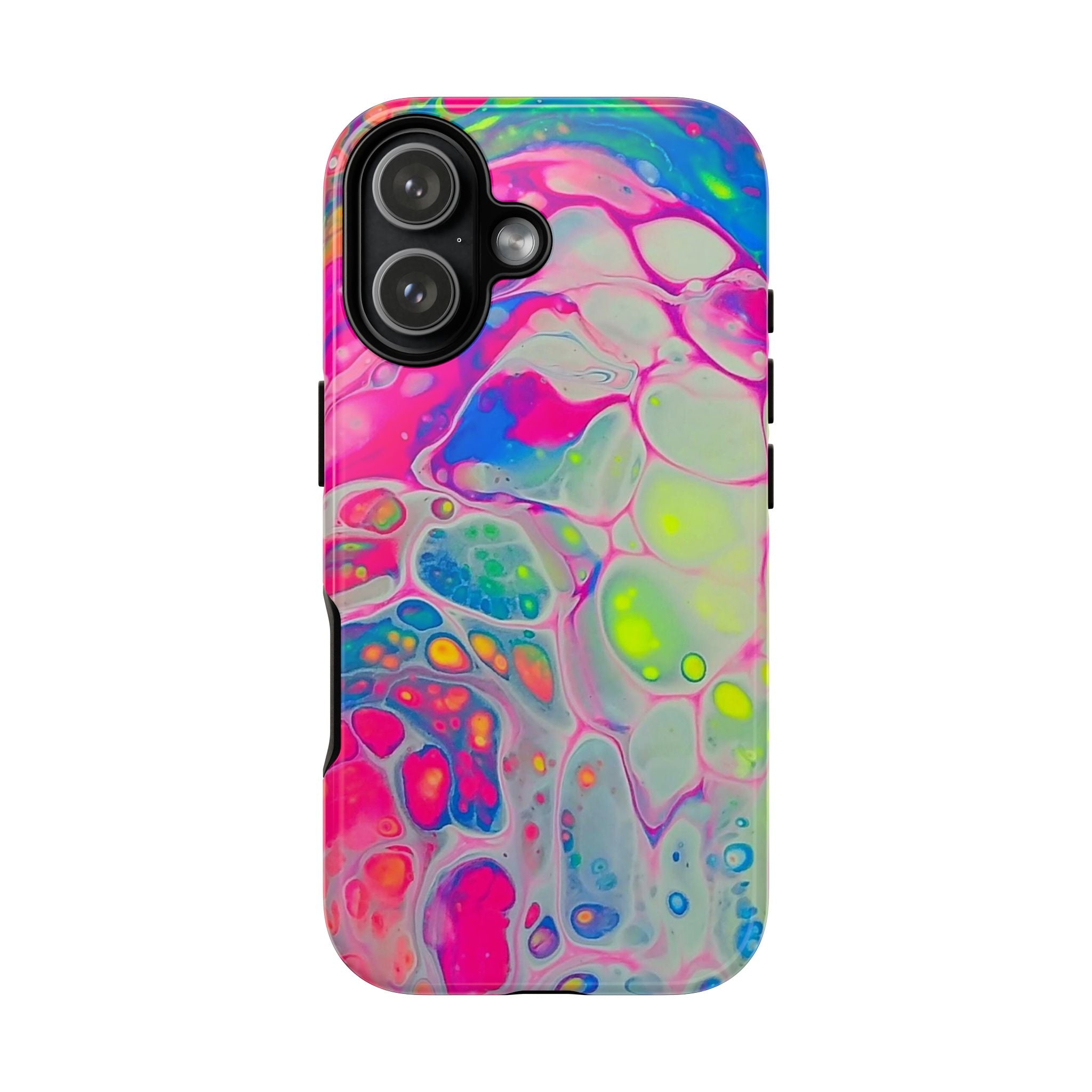 Neon Acrylic Pour Phone Case | Tough Cases