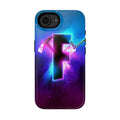 Fortnite Logo Impact-Resistant Phone Case — Neon Pickaxe Gamer Protective Cover