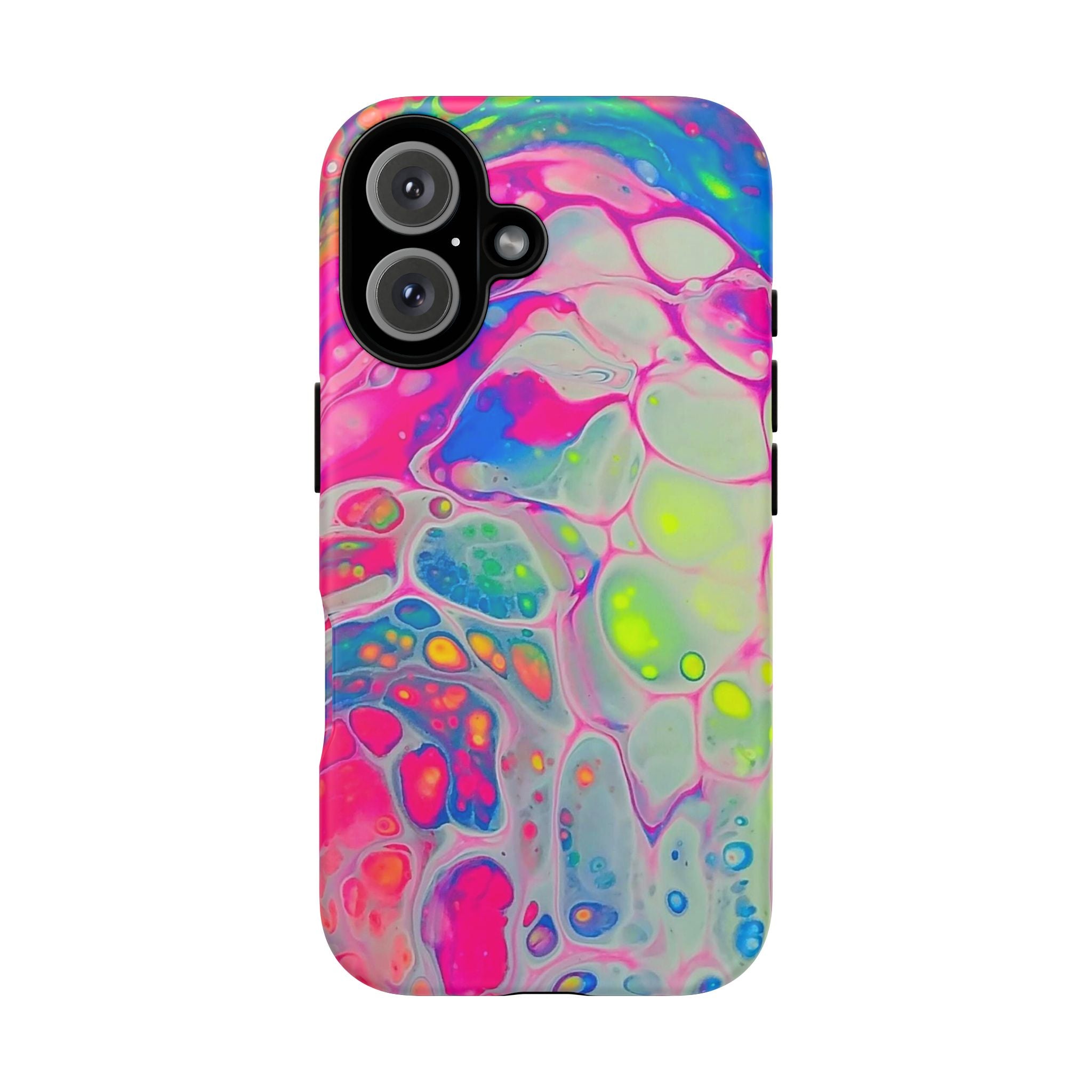Neon Acrylic Pour Phone Case | Tough Cases