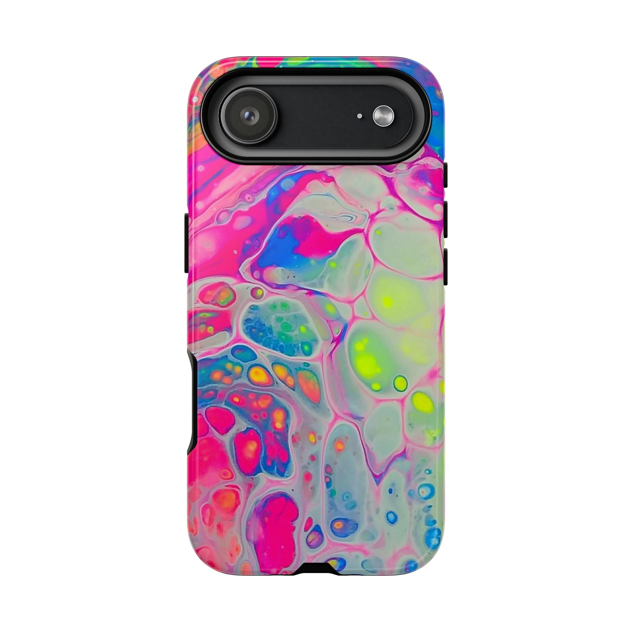 Neon Acrylic Pour Phone Case | Tough Cases