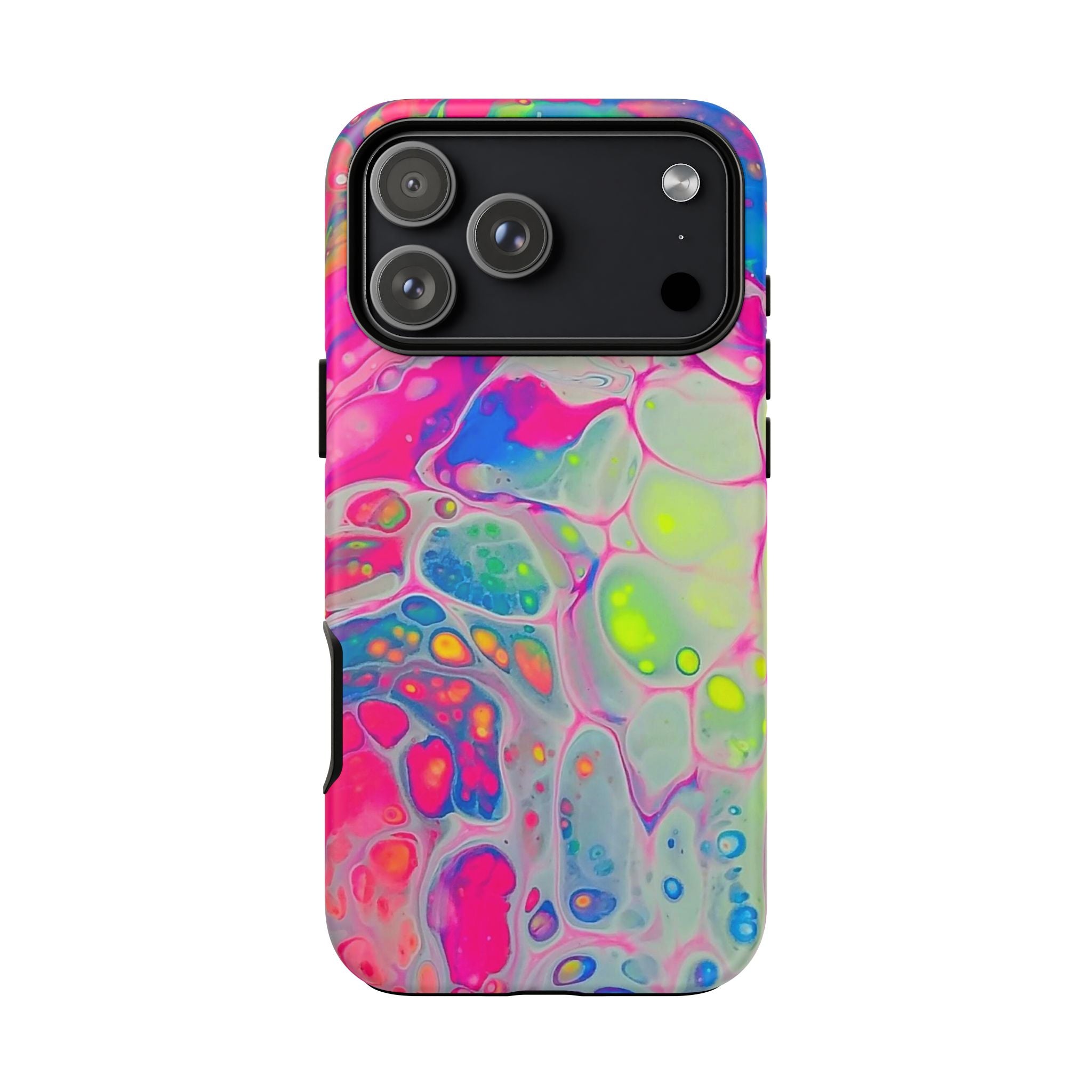 Neon Acrylic Pour Phone Case | Tough Cases
