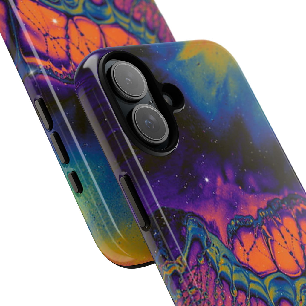 Psychedelic Abstract Swirl Tough Case | Colorful Galaxy Phone Cover