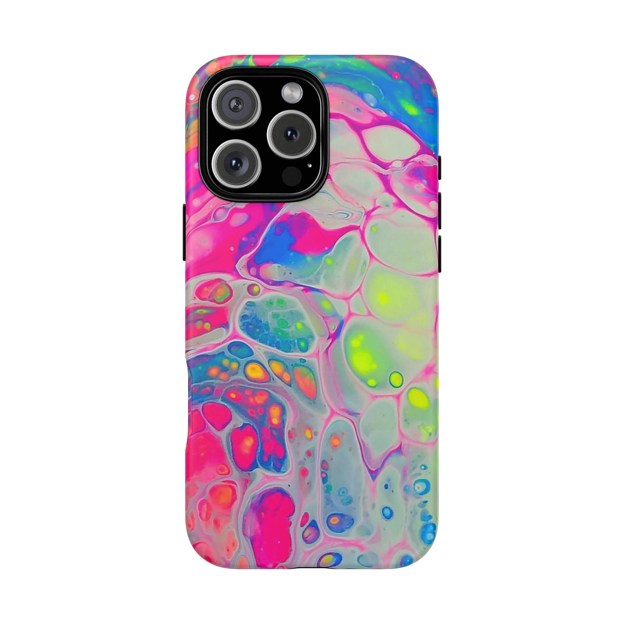 Neon Acrylic Pour Phone Case | Tough Cases