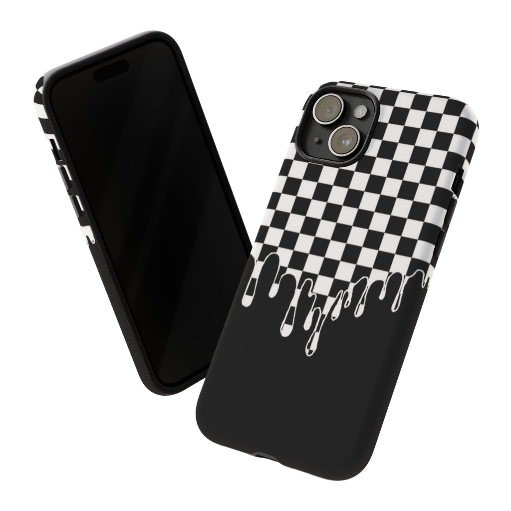 Drip Checkerboard Phone Case | Tough Case