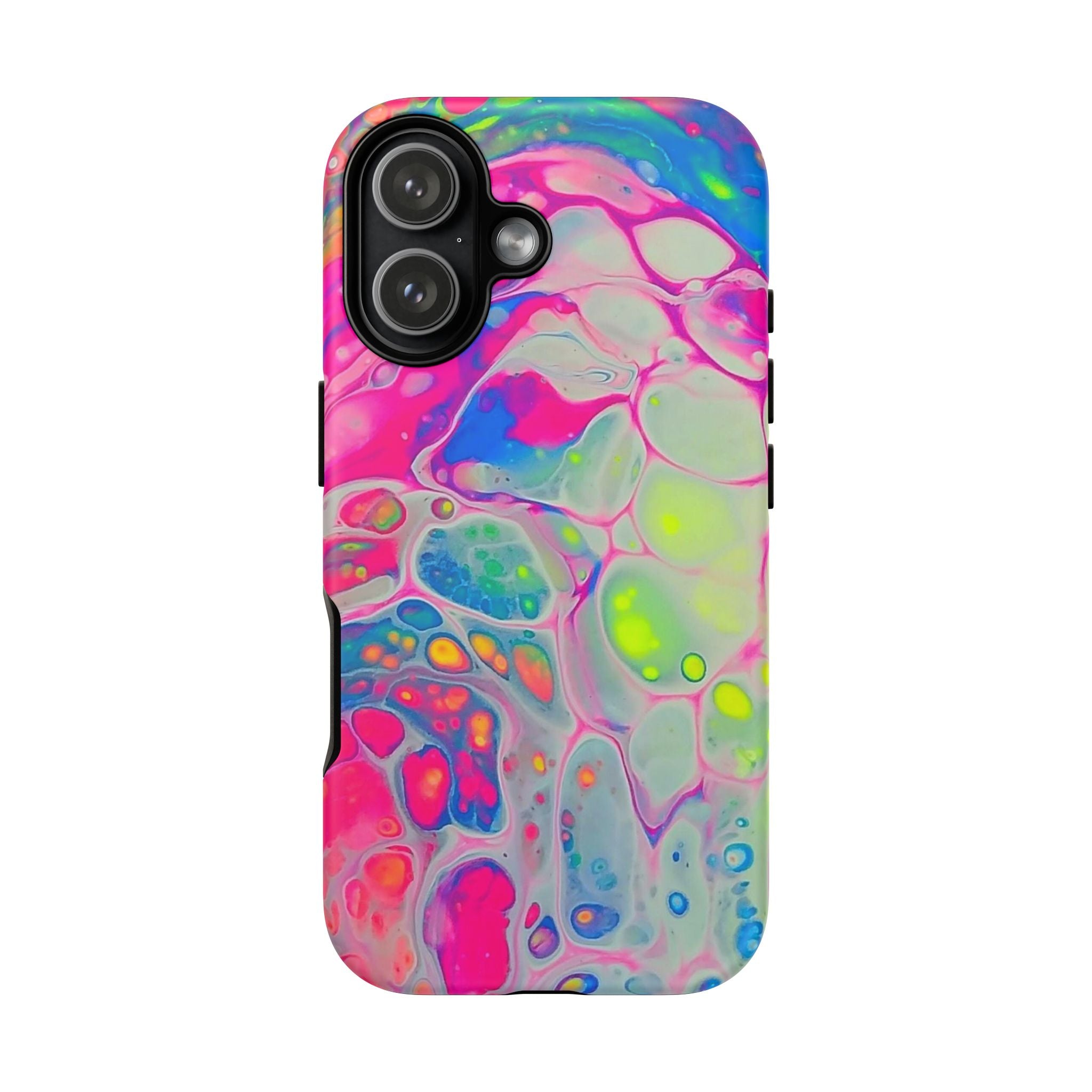 Neon Acrylic Pour Phone Case | Tough Cases
