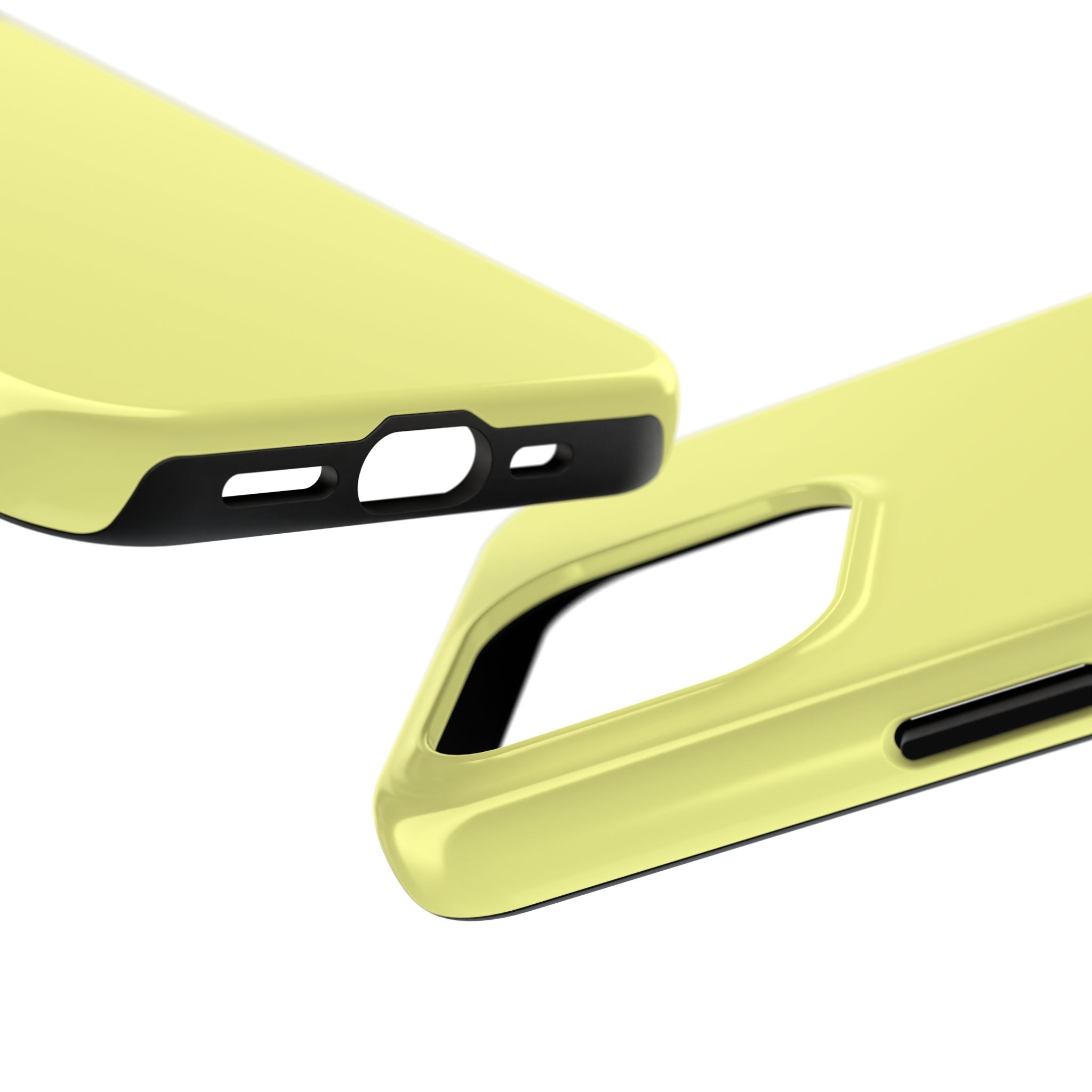 Solid Lemon Yellow Phone Case | Tough Phone Case