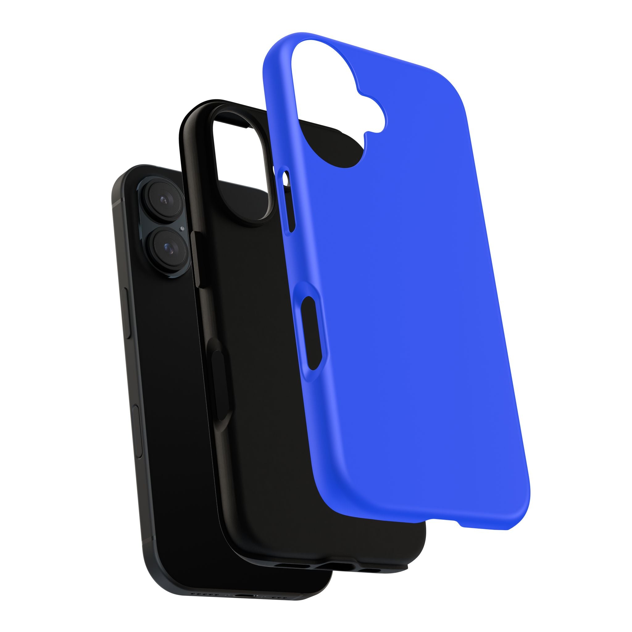 Solid Blue Tough Phone Case | Durable Protective Phone Case