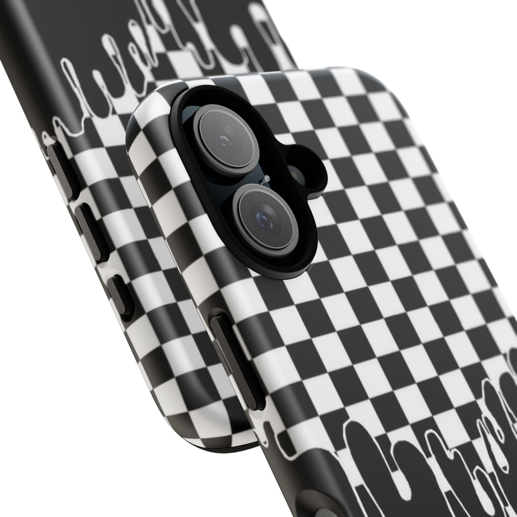 Drip Checkerboard Phone Case | Tough Case
