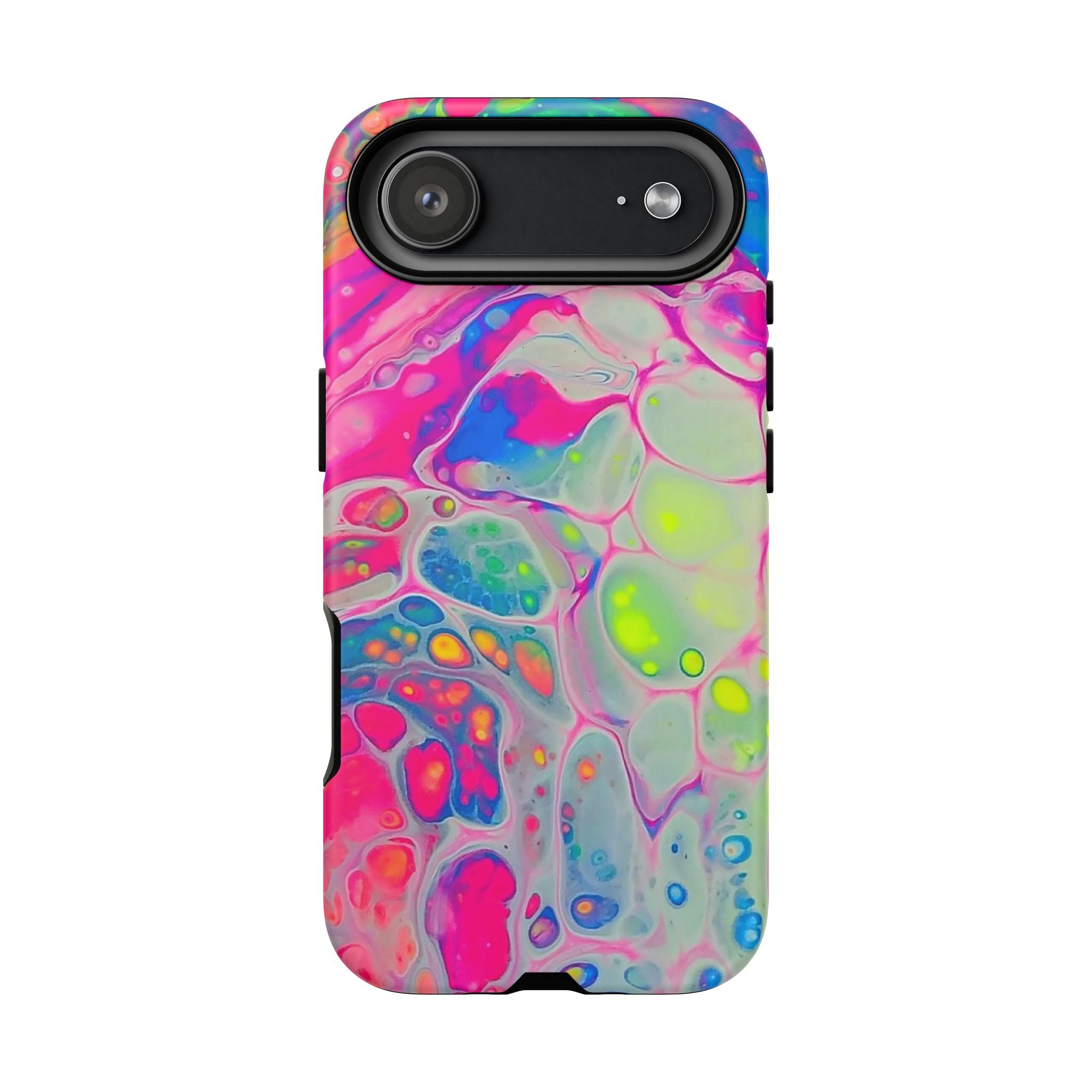 Neon Acrylic Pour Phone Case | Tough Cases