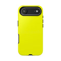 Solid Neon Yellow Phone Case | Tough Protective Smartphone Cover