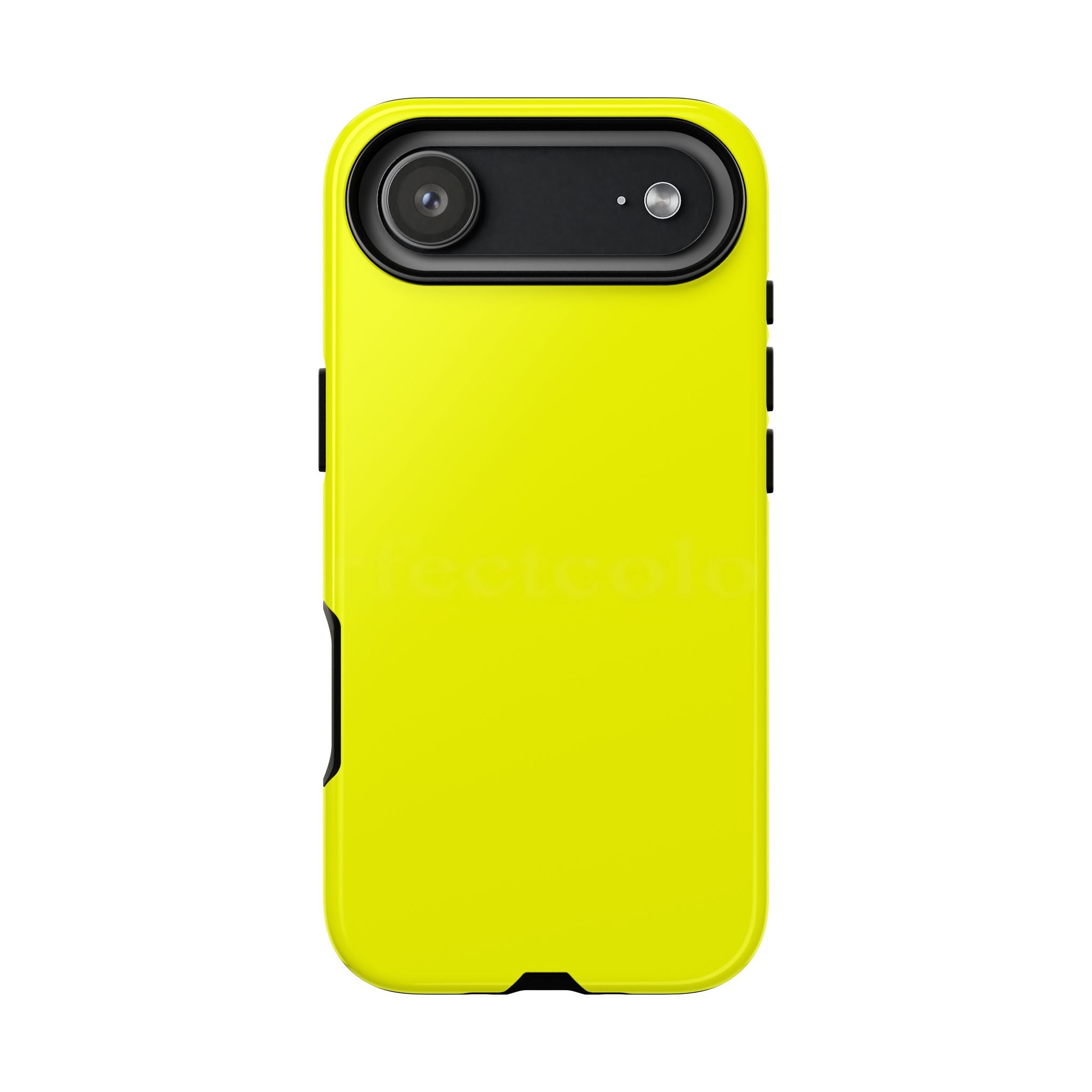 Solid Neon Yellow Phone Case | Tough Protective Smartphone Cover