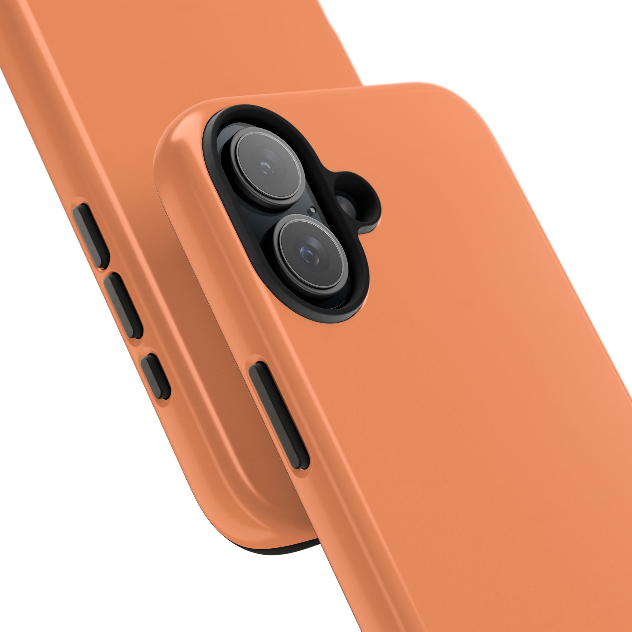 Solid Orange Tough Phone Case | Slim Protective Phone Case
