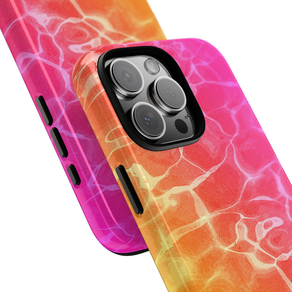 Neon Water Ripple Phone Case | Tough Case