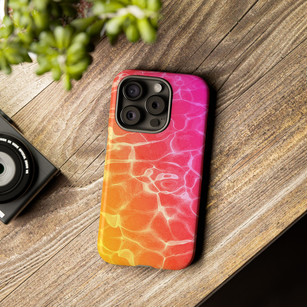 Neon Water Ripple Phone Case | Tough Case