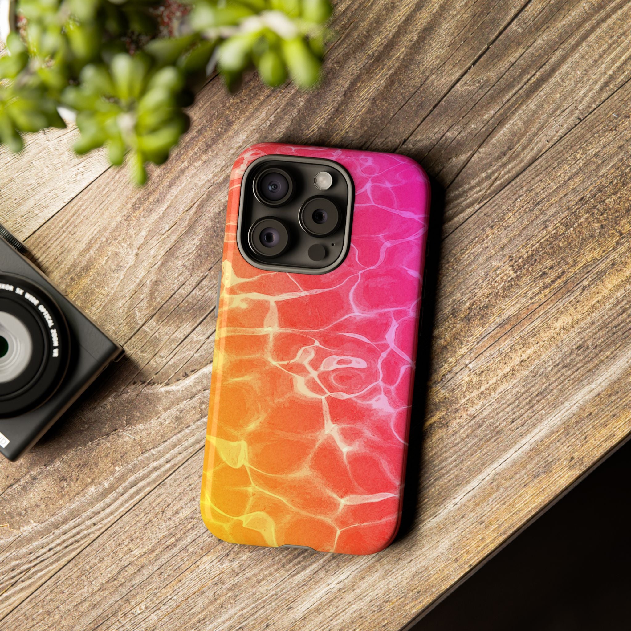 Neon Water Ripple Phone Case | Tough Case