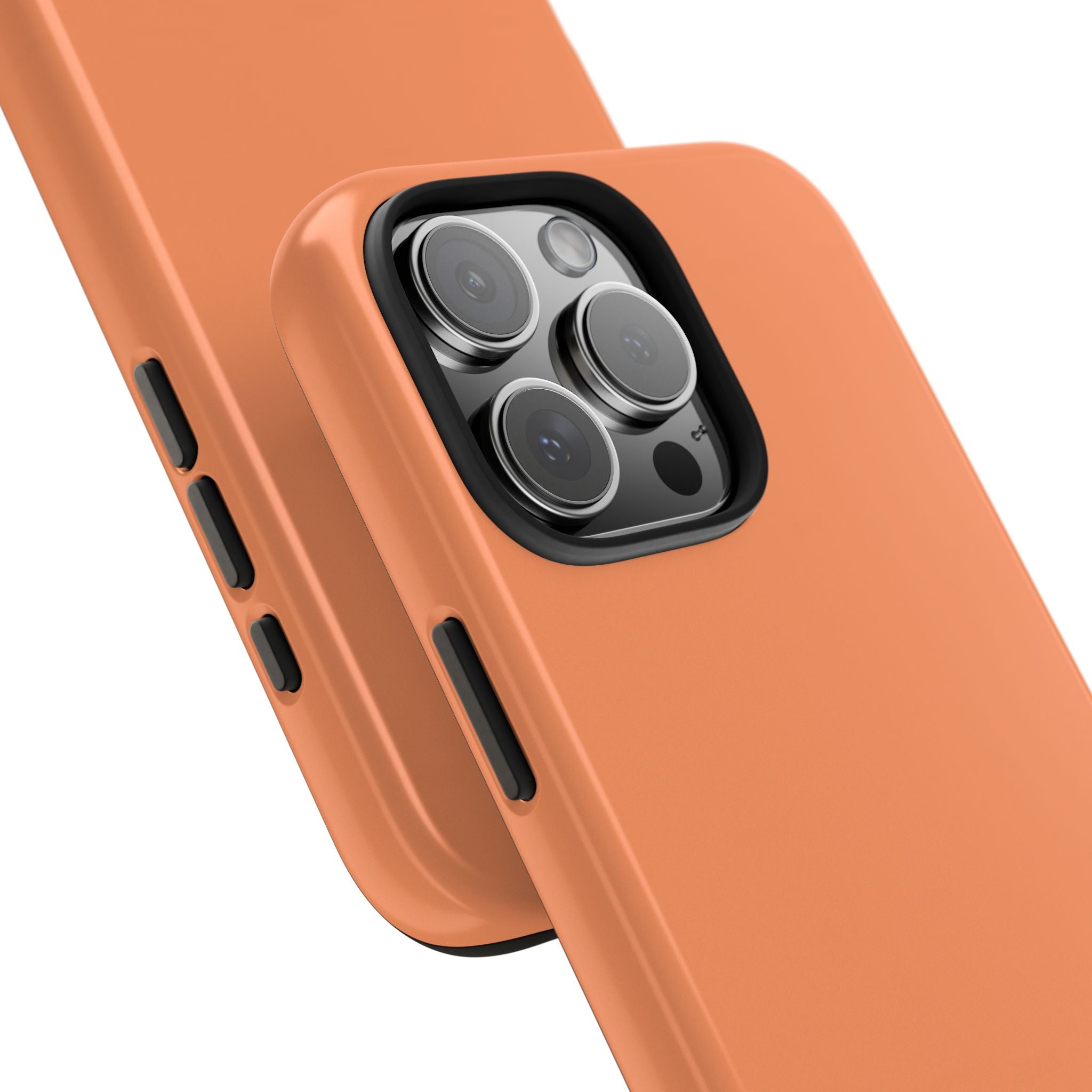 Solid Orange Tough Phone Case | Slim Protective Phone Case