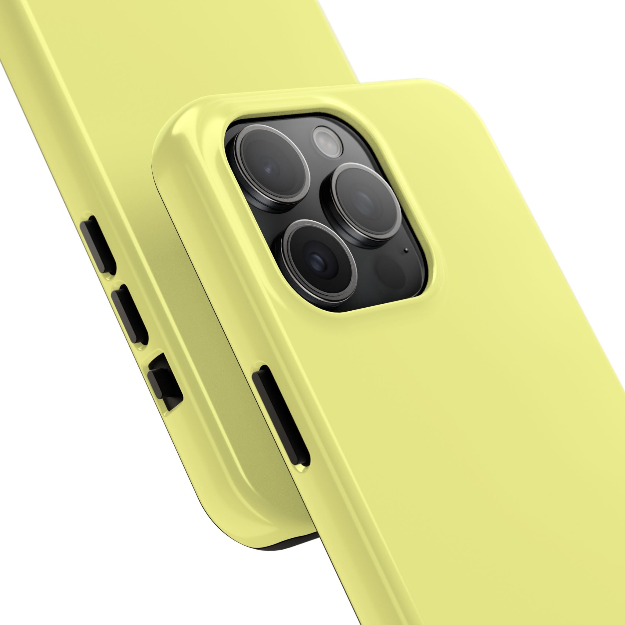 Solid Lemon Yellow Phone Case | Tough Phone Case