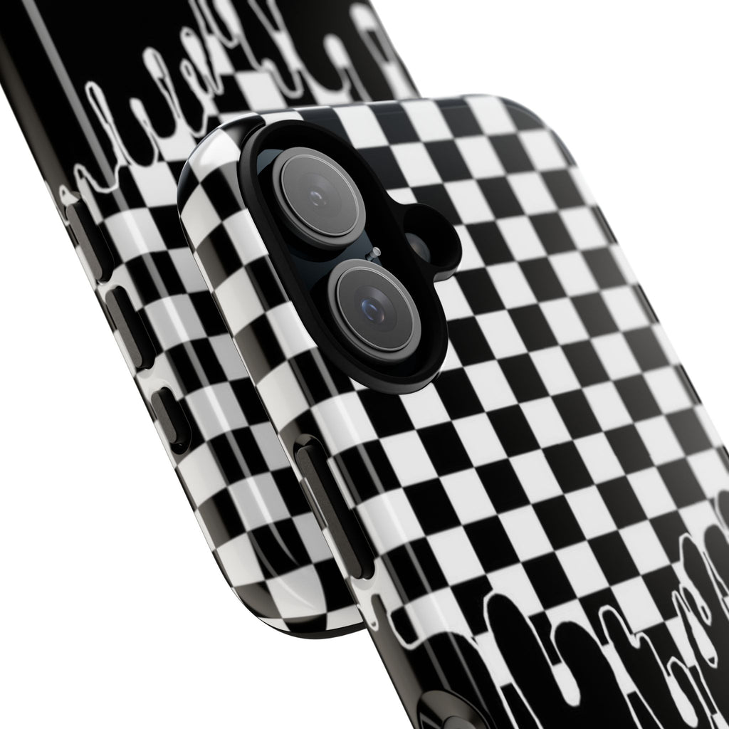 Drip Checkerboard Phone Case | Tough Case