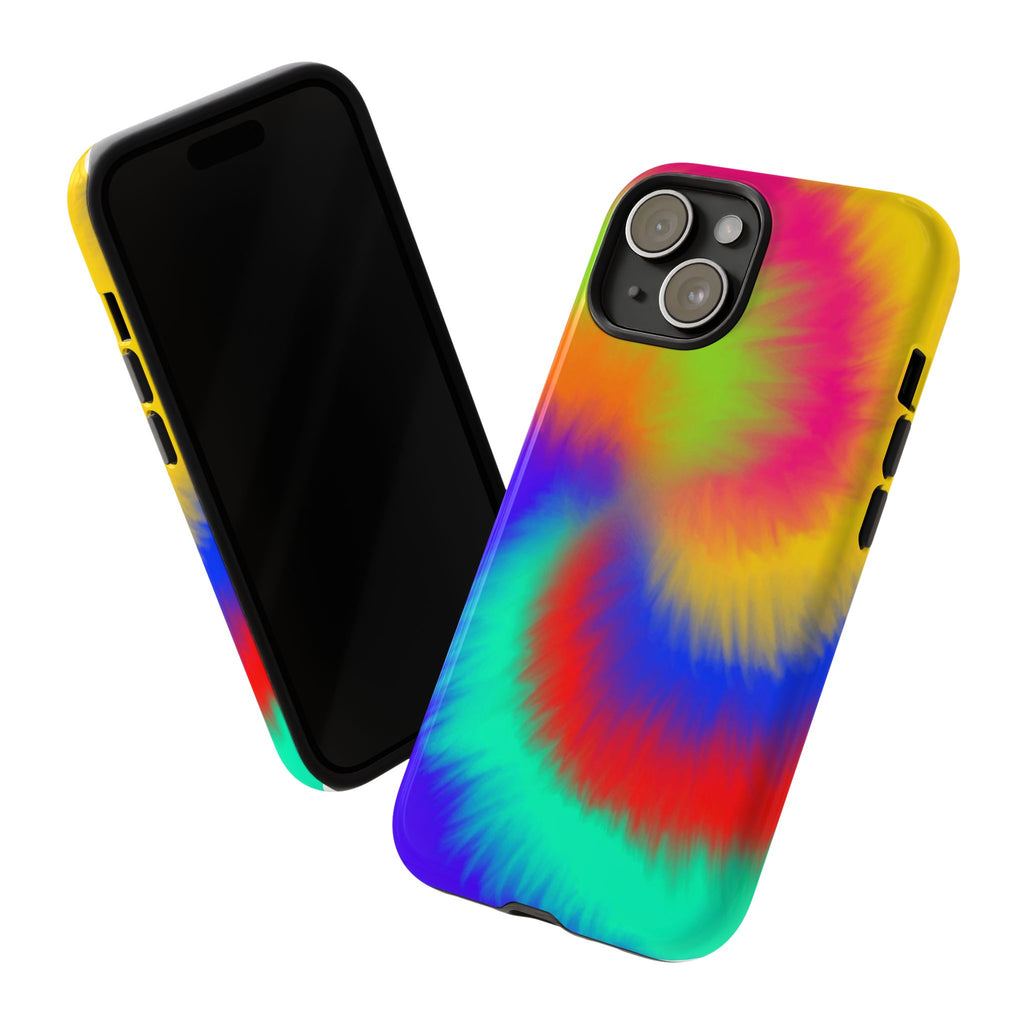 Rainbow Tie Dye Phone Case | Tough Protective iPhone Cover