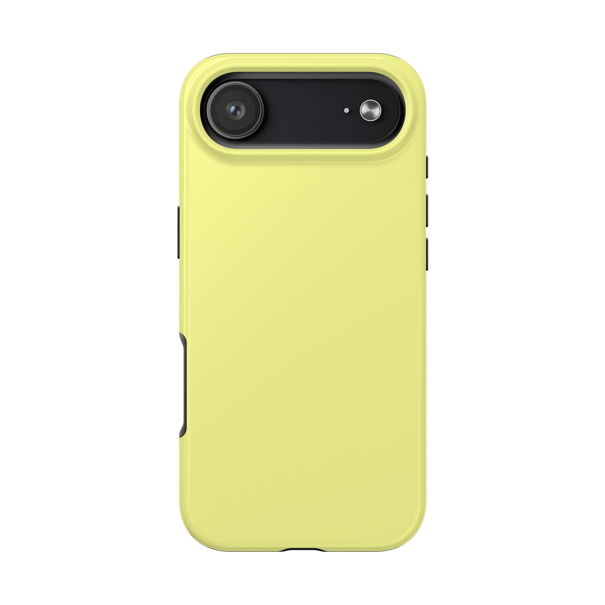 Solid Lemon Yellow Phone Case | Tough Phone Case