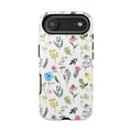 Wildflower Pattern Tough Case | Floral Phone Case, Botanical Print