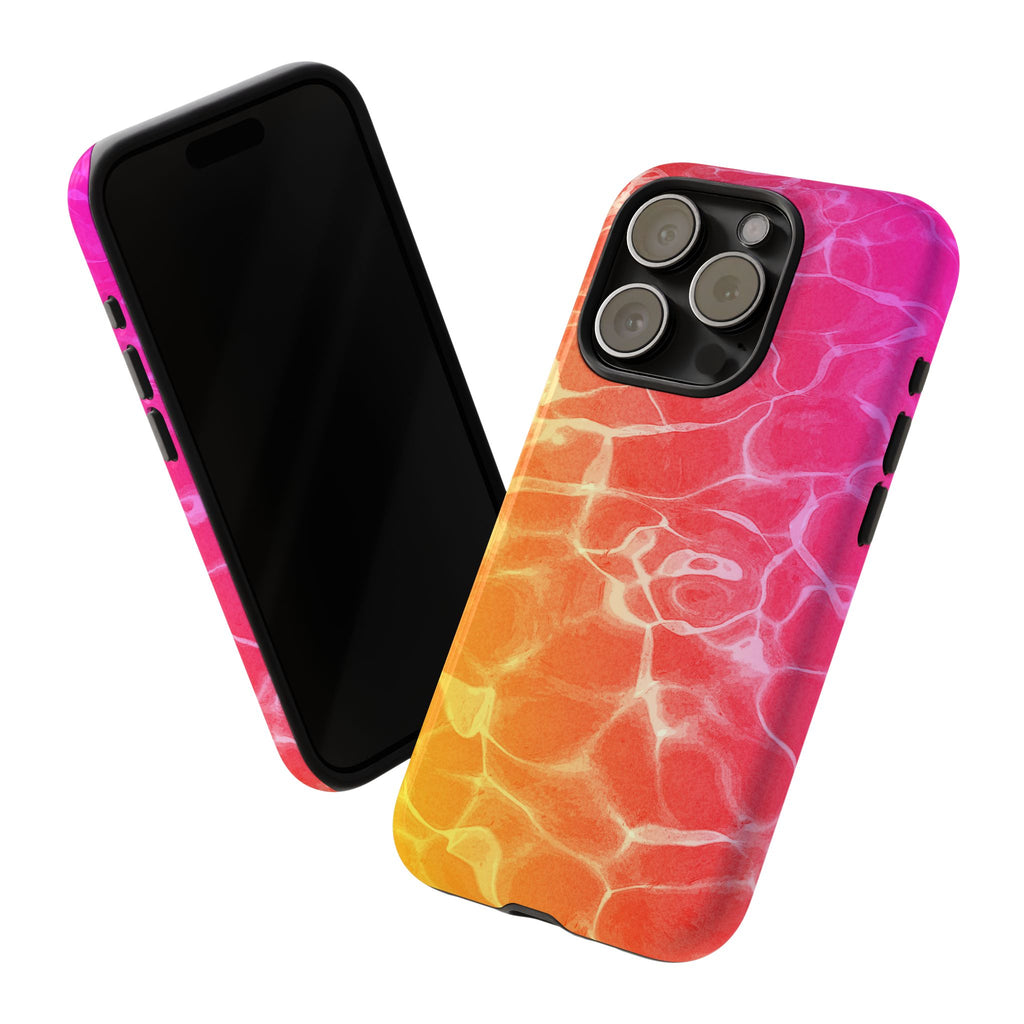 Neon Water Ripple Phone Case | Tough Case
