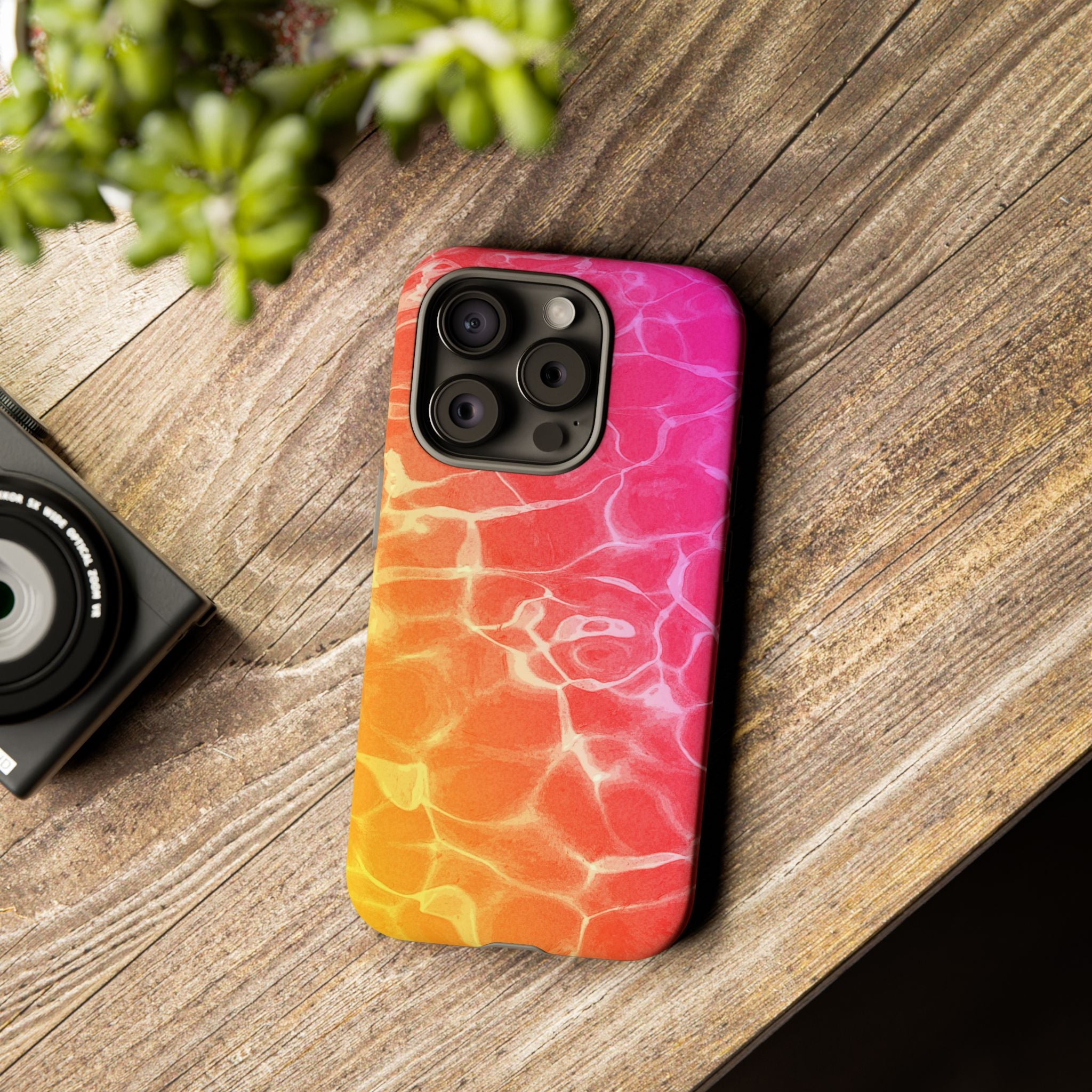 Neon Water Ripple Phone Case | Tough Case