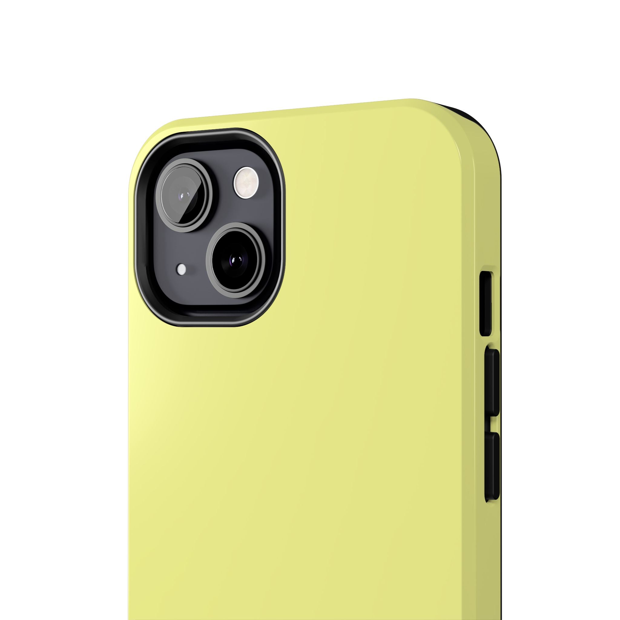 Solid Lemon Yellow Phone Case | Tough Phone Case