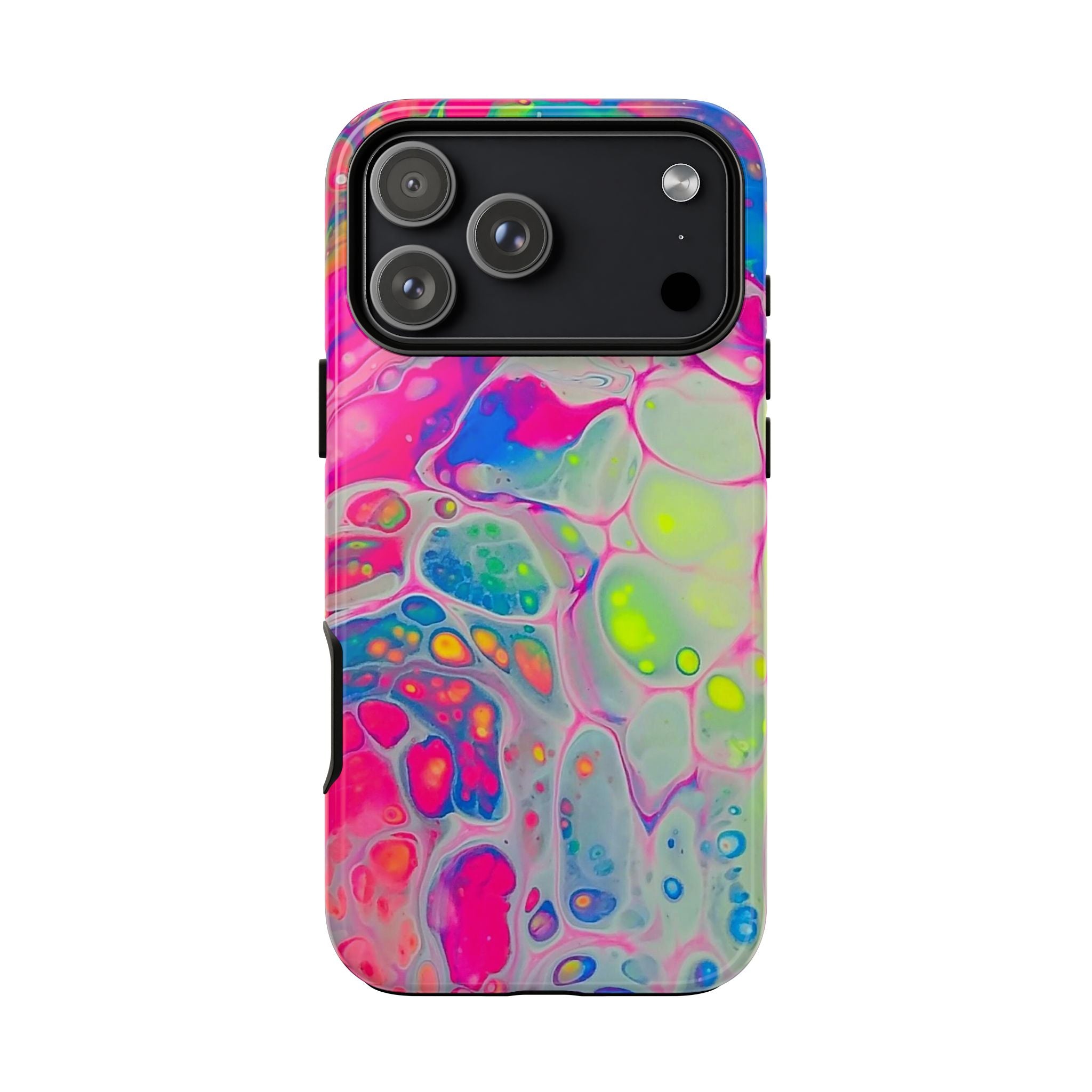 Neon Acrylic Pour Phone Case | Tough Cases