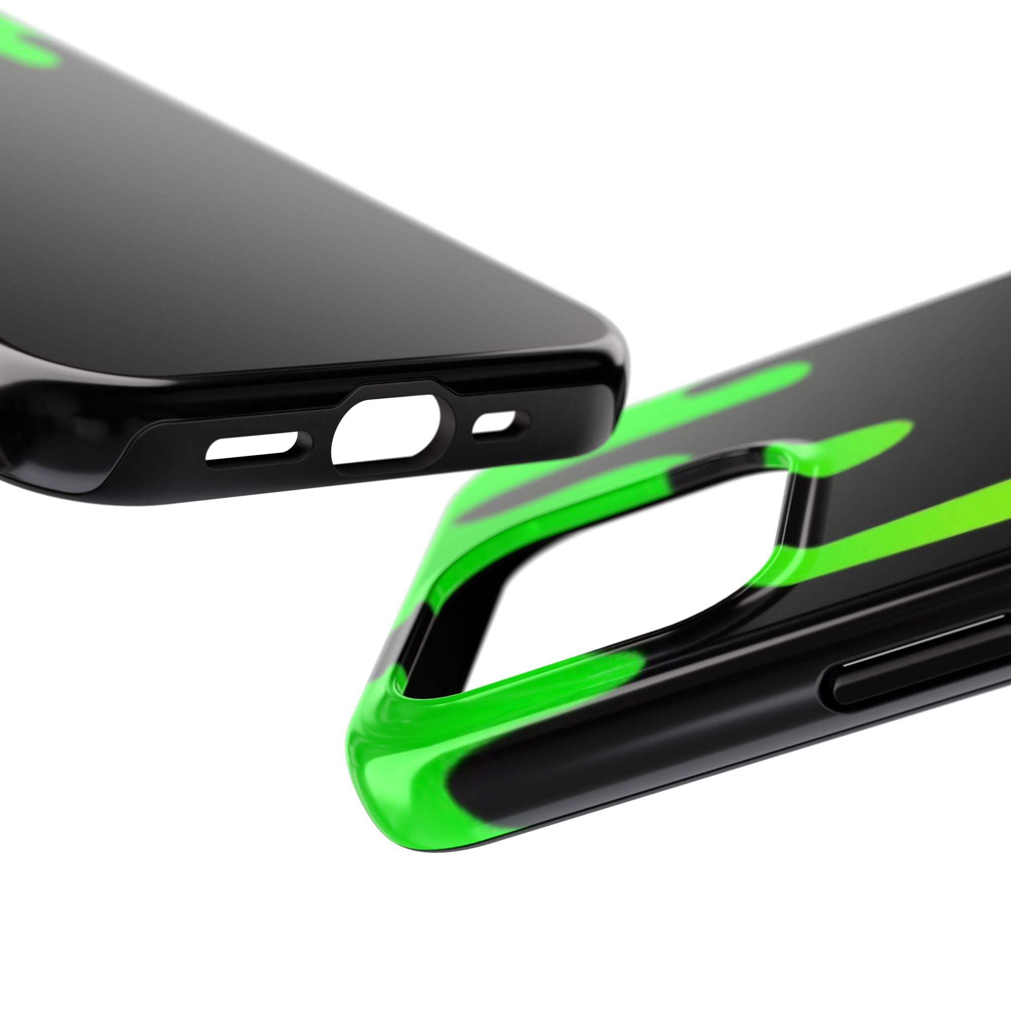 Green Drip Phone Case | Tough Phone Case