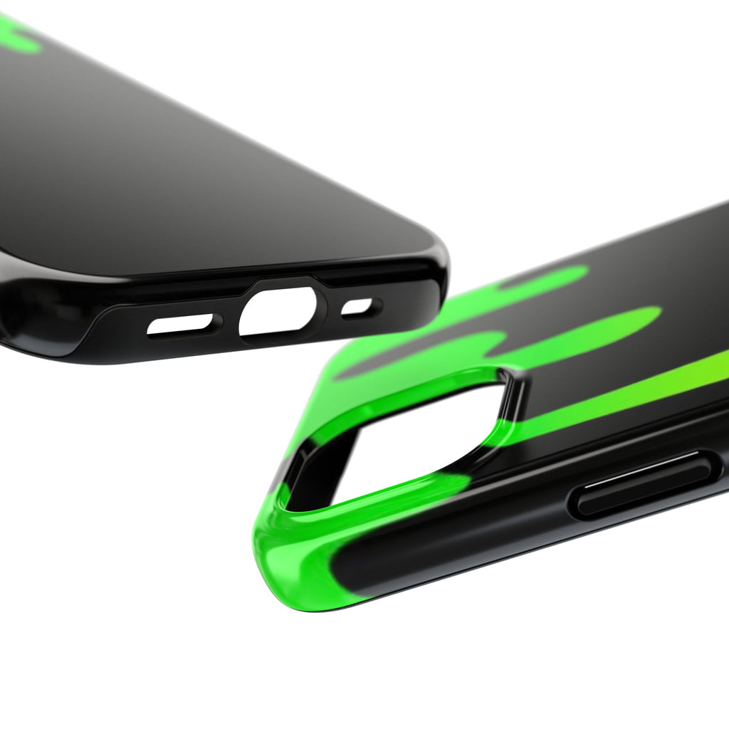 Green Drip Phone Case | Tough Phone Case