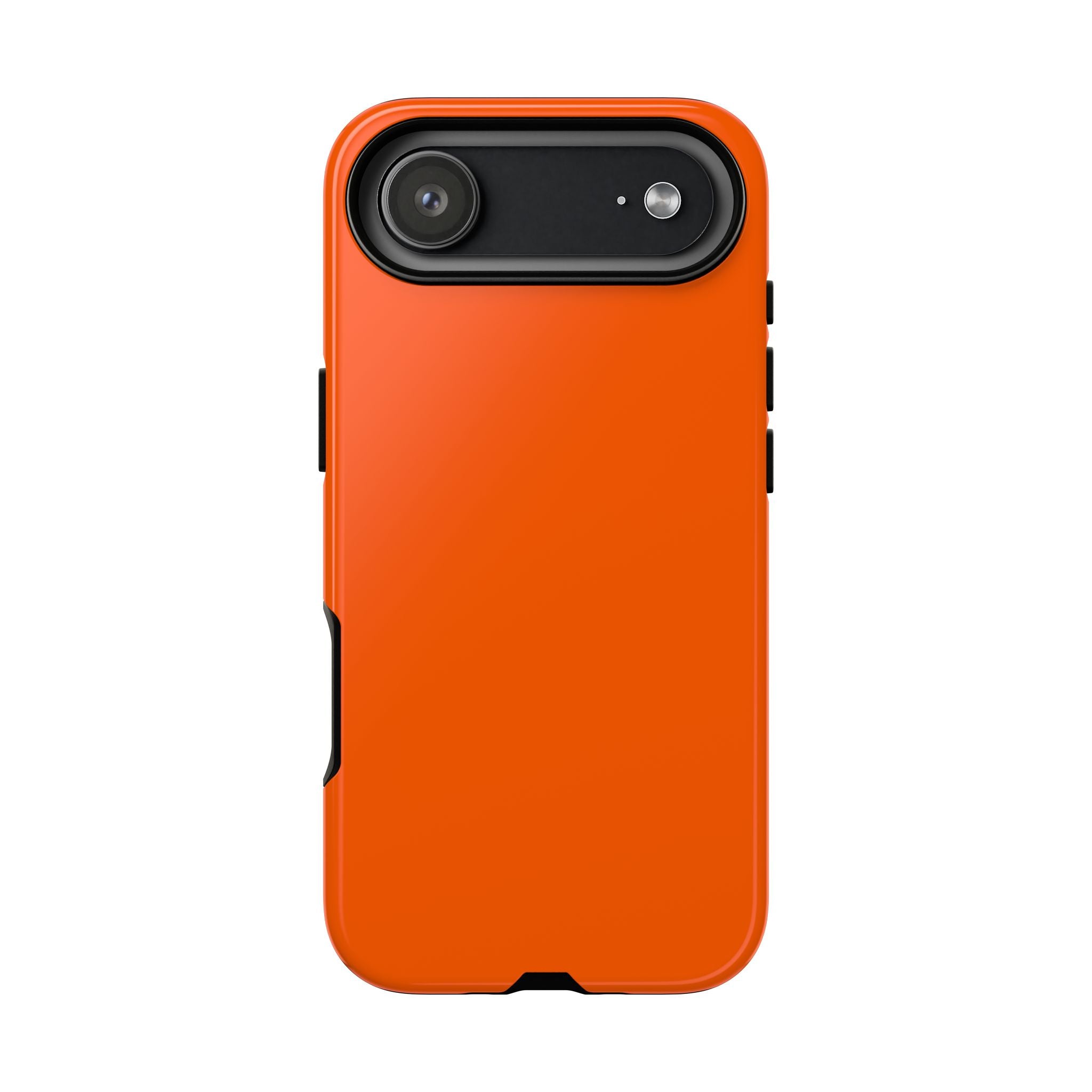 Solid Orange Tough Phone Case | Rugged Protective Phone Case