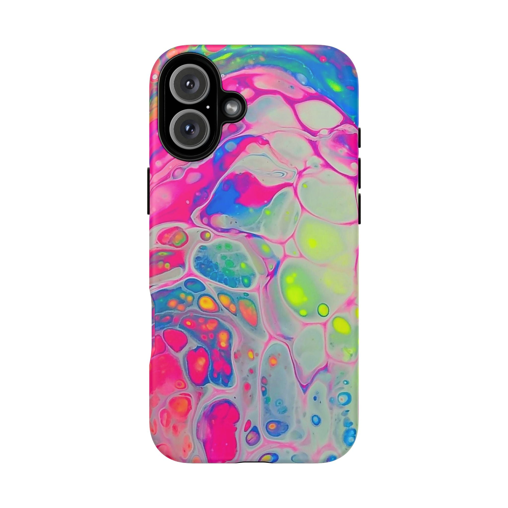 Neon Acrylic Pour Phone Case | Tough Cases