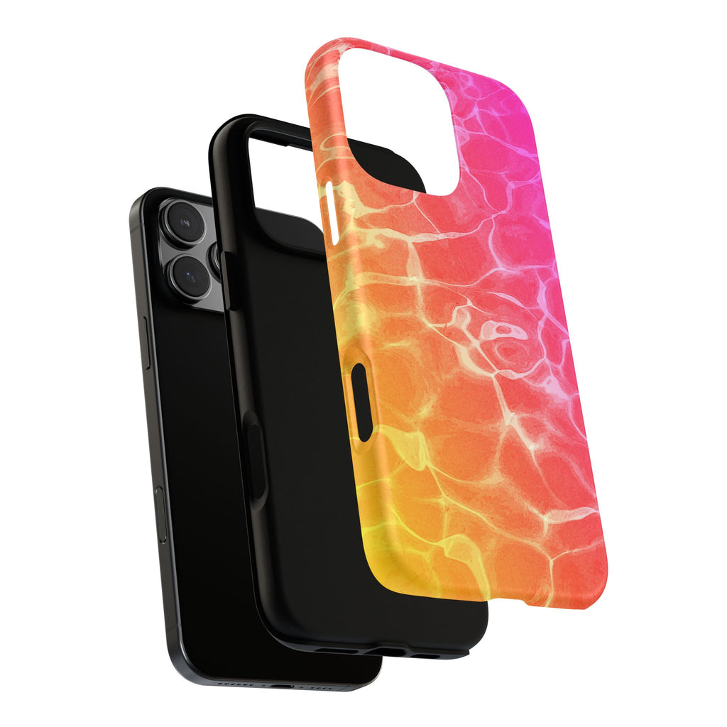 Neon Water Ripple Phone Case | Tough Case