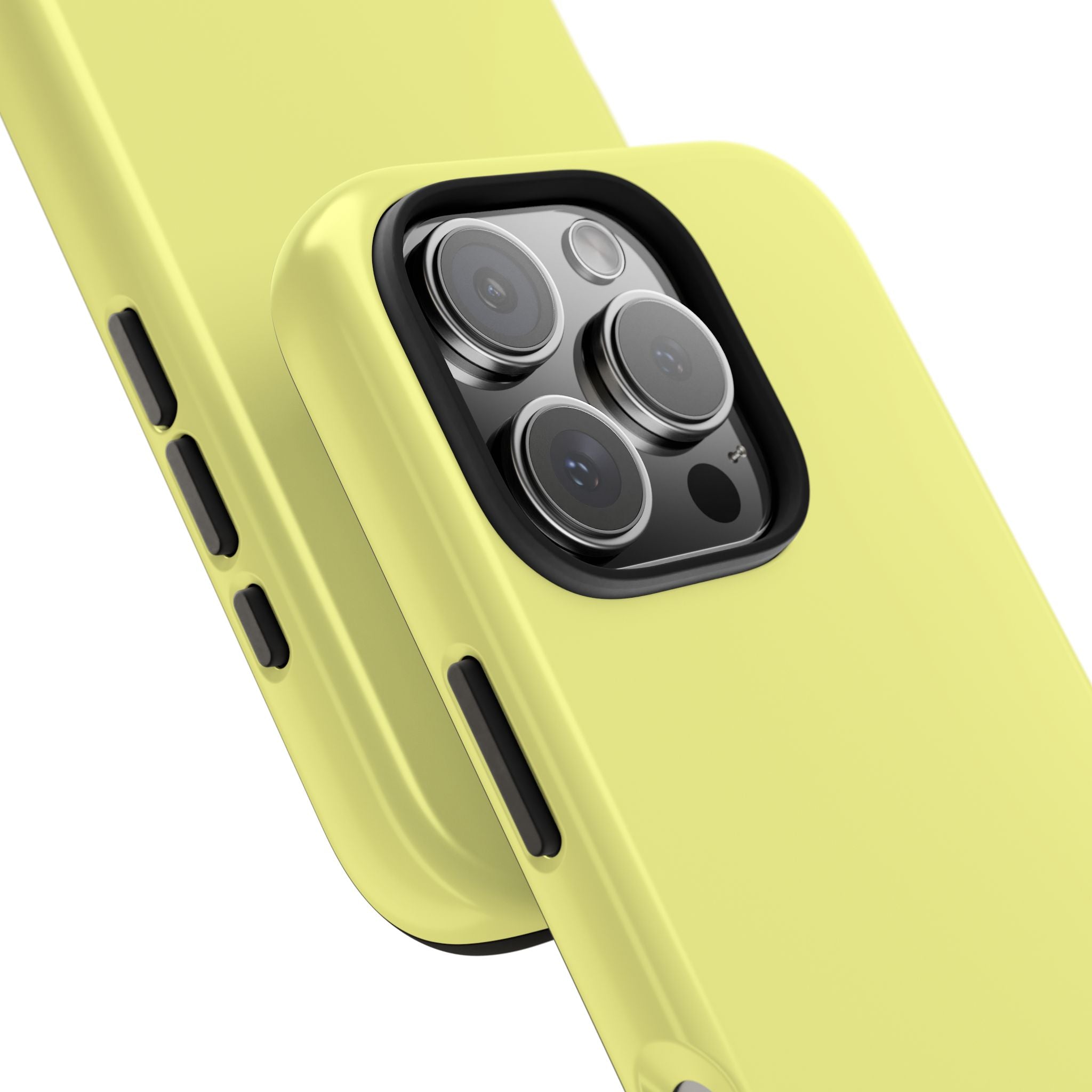 Solid Lemon Yellow Phone Case | Tough Phone Case