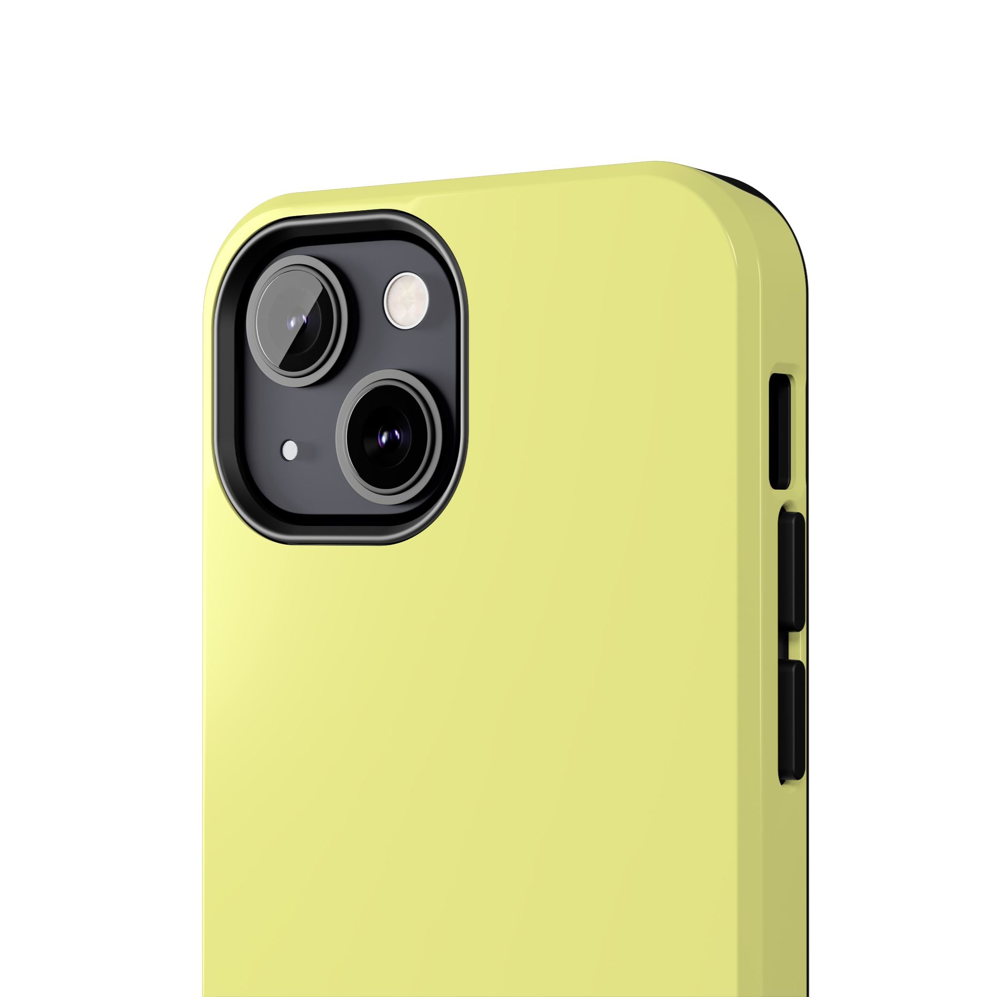 Solid Lemon Yellow Phone Case | Tough Phone Case
