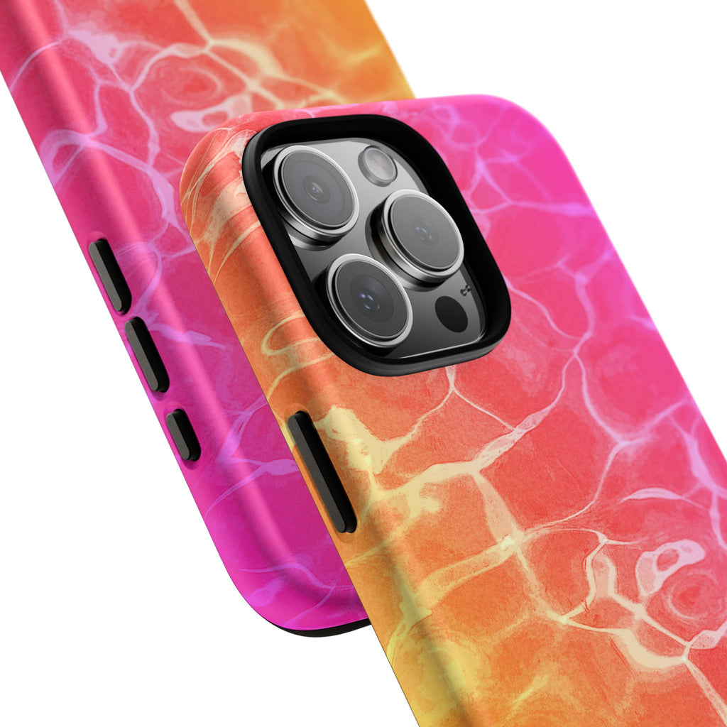 Neon Water Ripple Phone Case | Tough Case