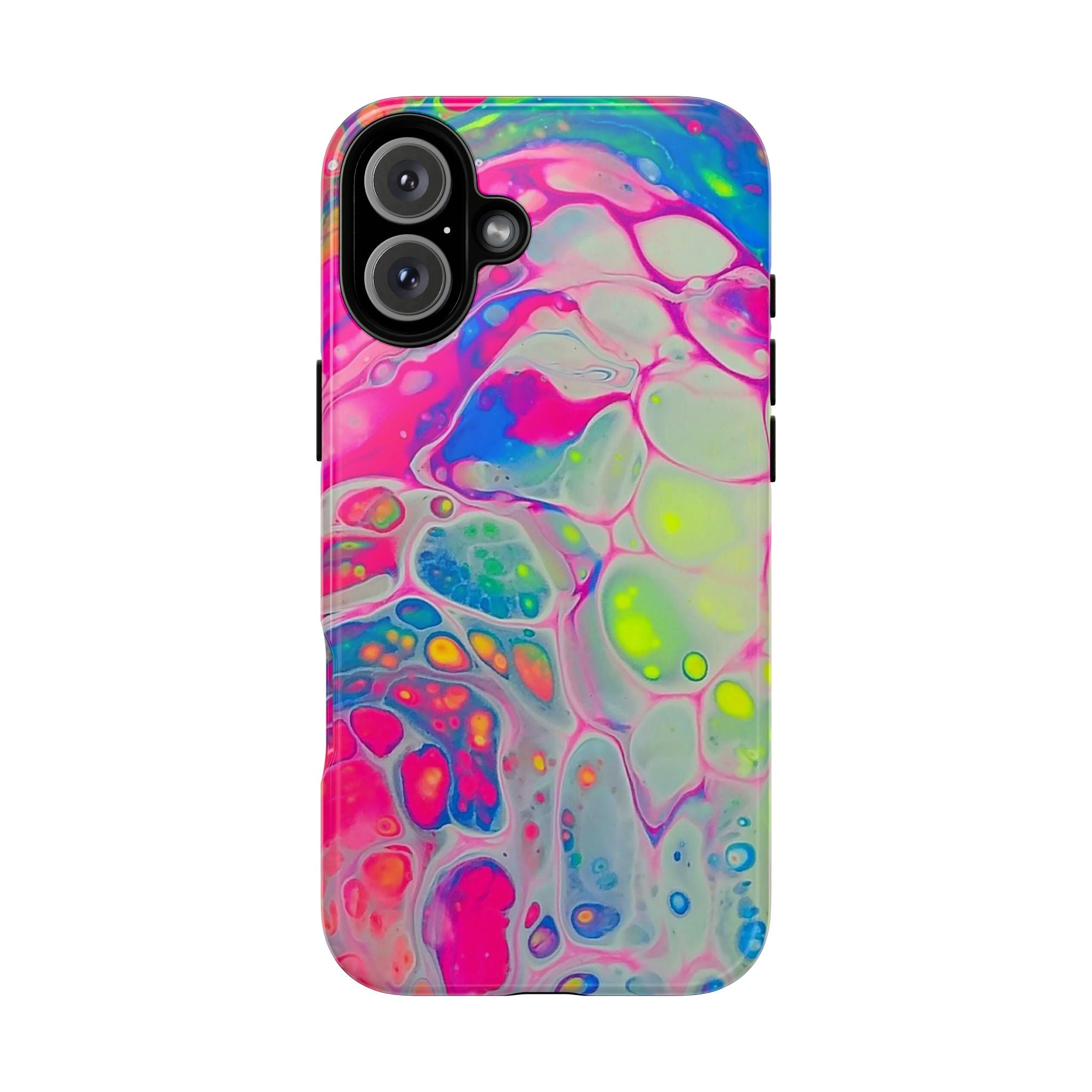 Neon Acrylic Pour Phone Case | Tough Cases