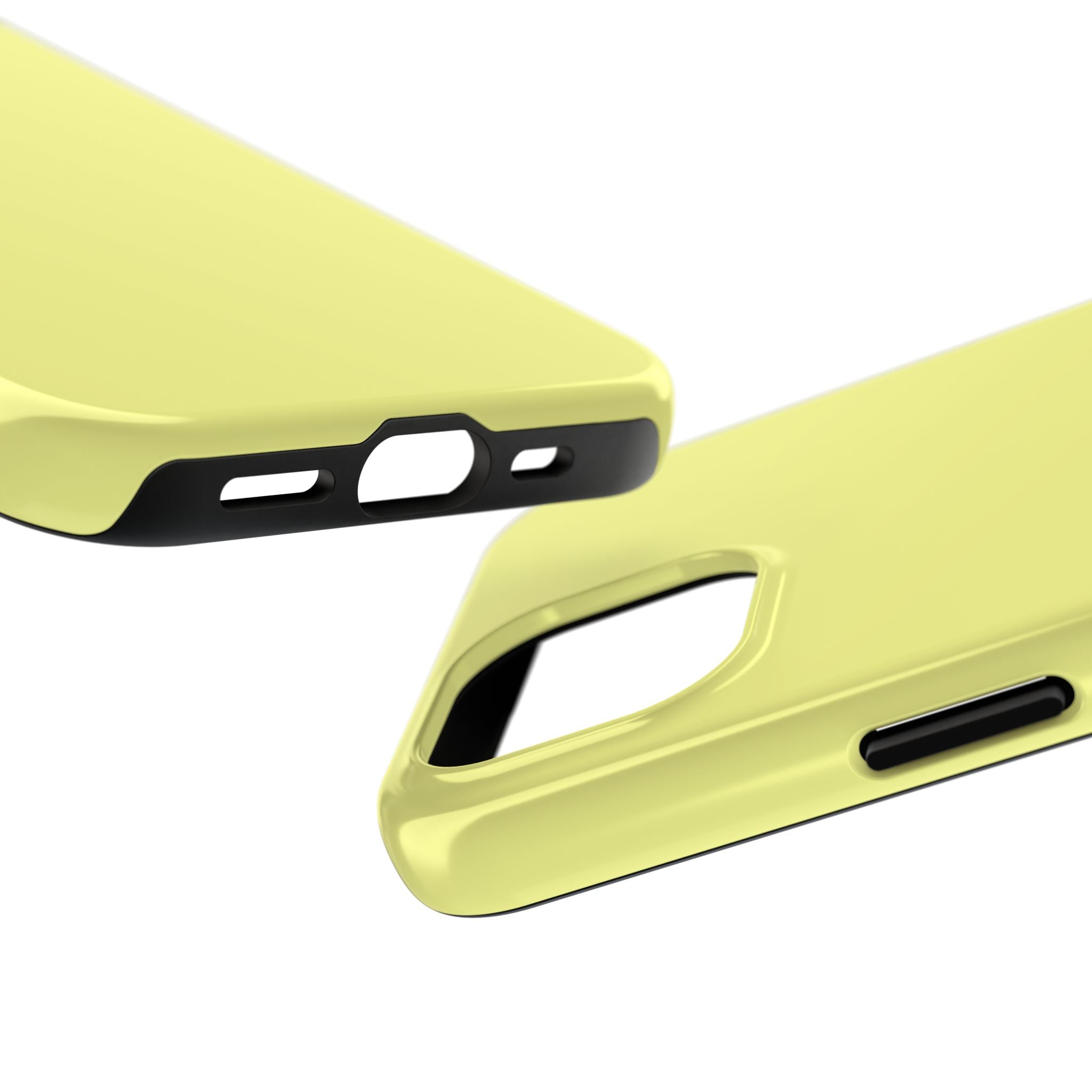 Solid Lemon Yellow Phone Case | Tough Phone Case