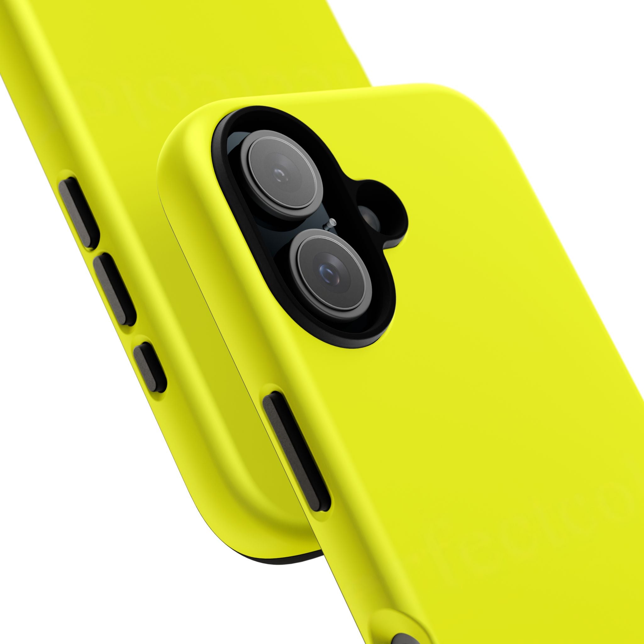 Solid Neon Yellow Phone Case | Tough Protective Smartphone Cover