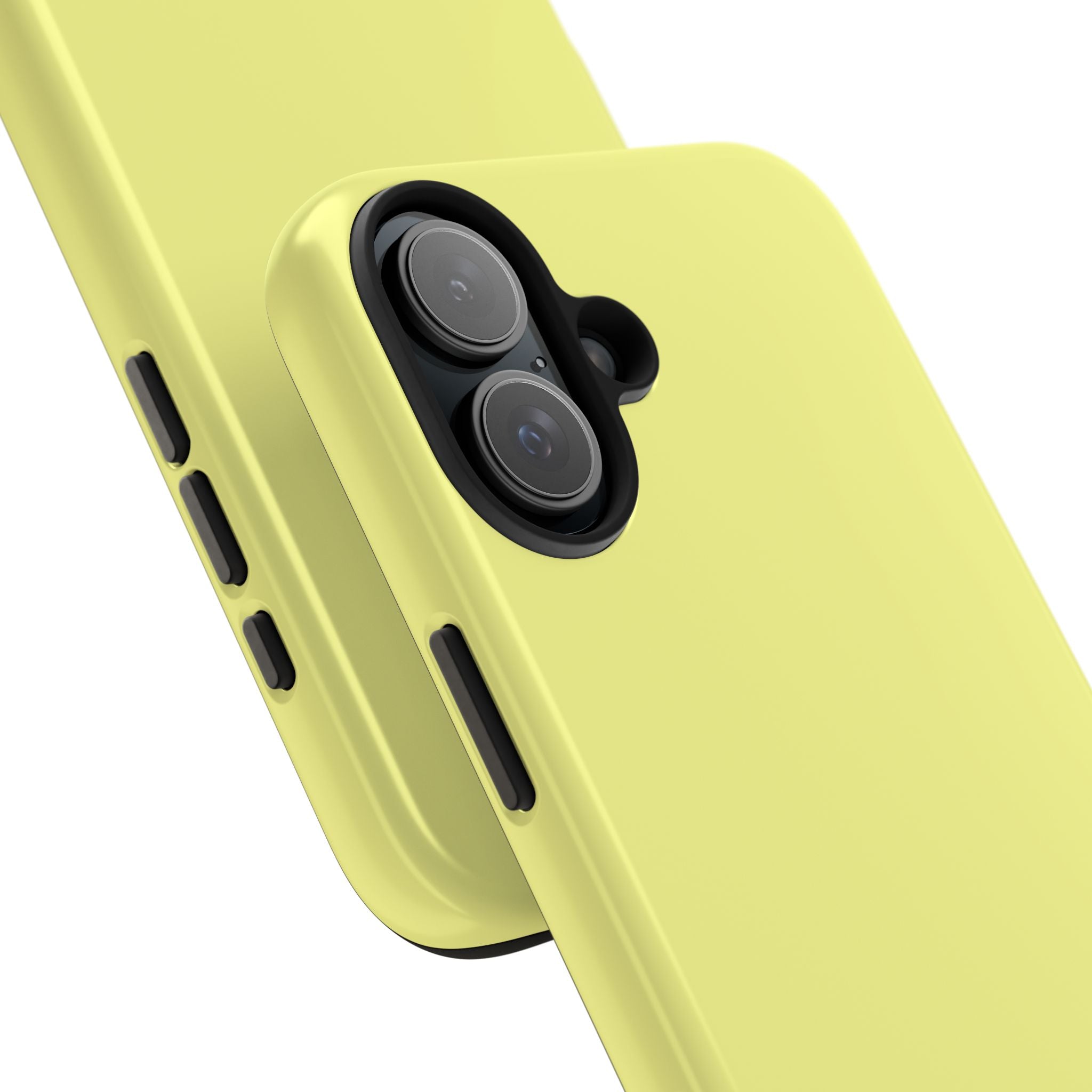 Solid Lemon Yellow Phone Case | Tough Phone Case