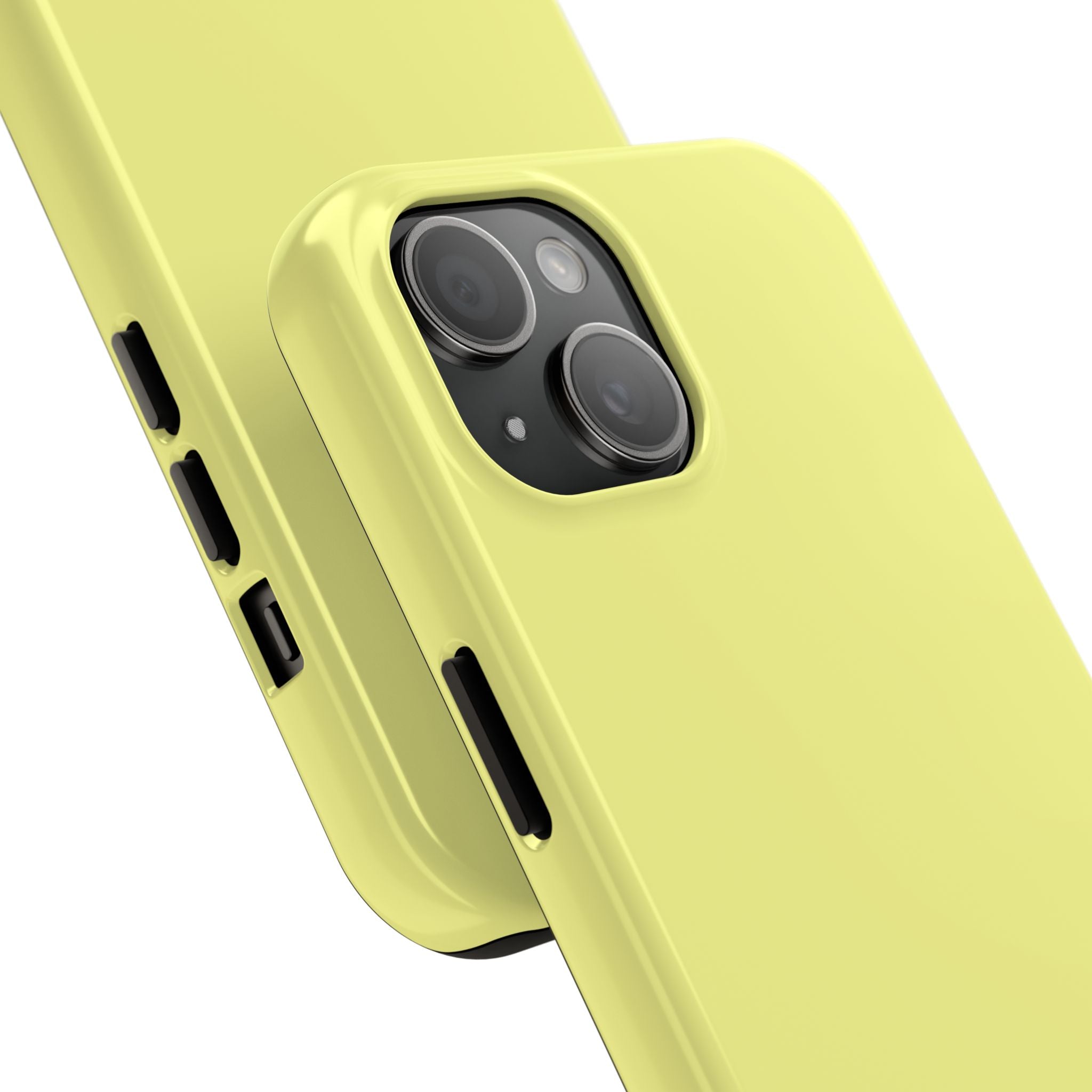 Solid Lemon Yellow Phone Case | Tough Phone Case