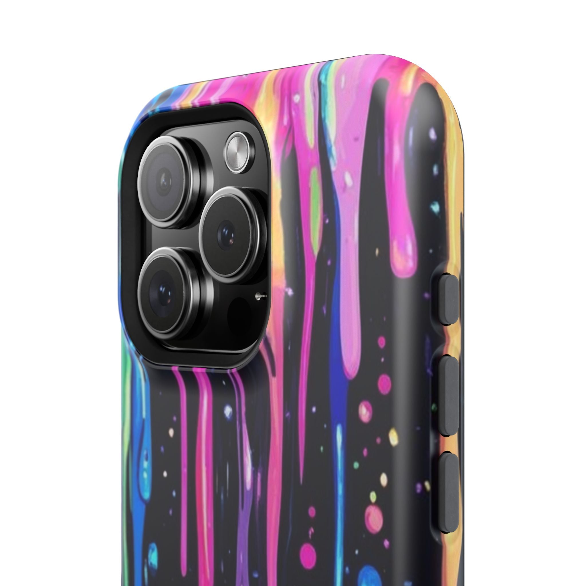 Phone Case - Neon Drip Impact-Resistant Protective Cover