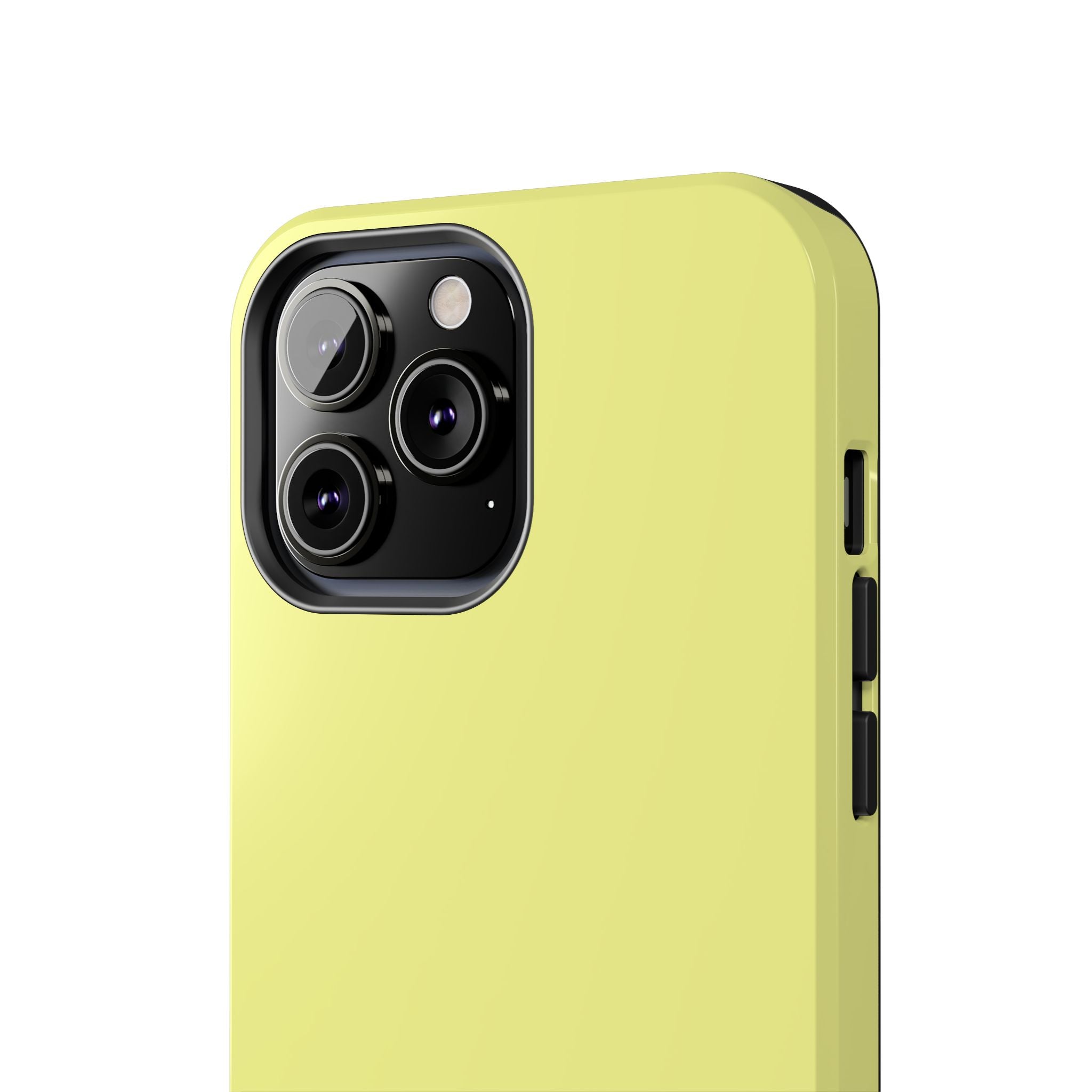 Solid Lemon Yellow Phone Case | Tough Phone Case