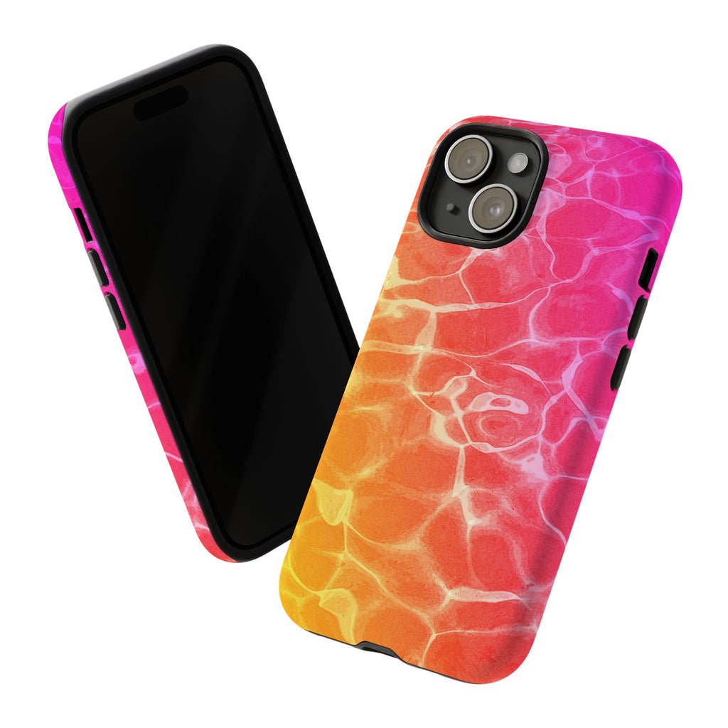 Neon Water Ripple Phone Case | Tough Case