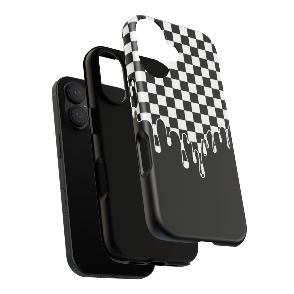 Drip Checkerboard Phone Case | Tough Case