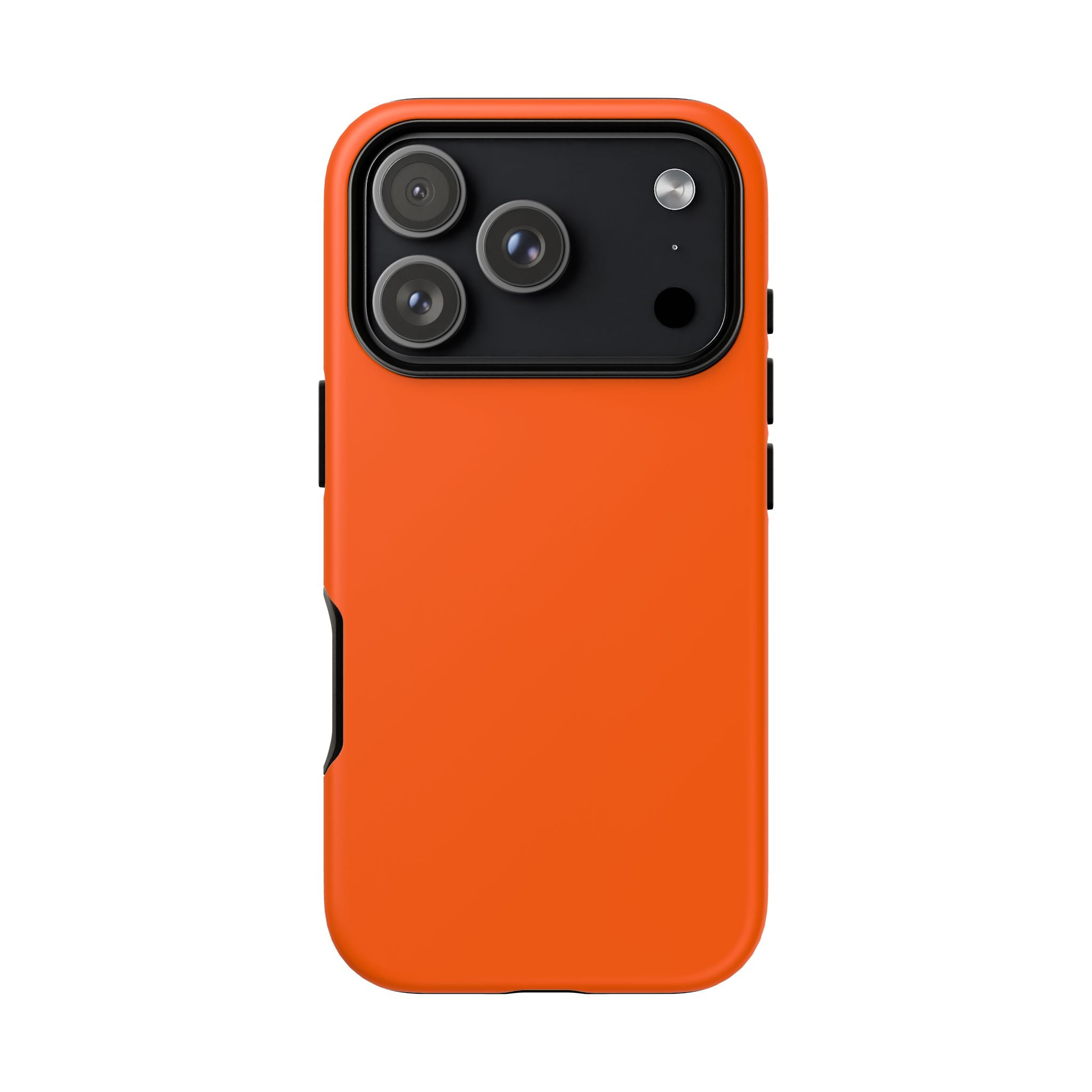 Solid Orange Tough Phone Case | Rugged Protective Phone Case